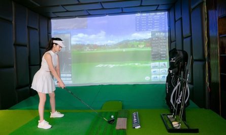 Phòng tập golf 3D mang đến cho người chơi những trải nghiệm mới lạ