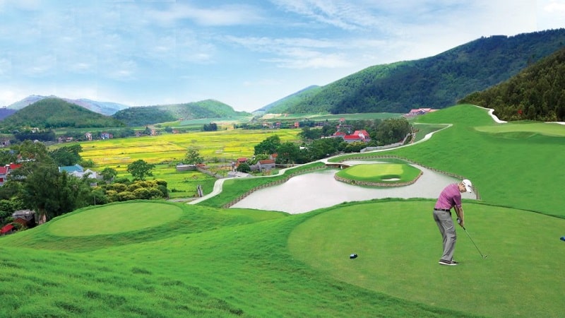 Sân golf Đồng Mô 27 hố ấn tượng
