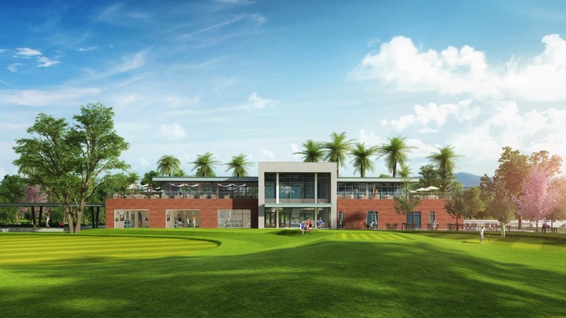 Sân golf Ecopark được nghiên cứu và thiết kế bởi huyền thoại Ernie Els nổi tiếng