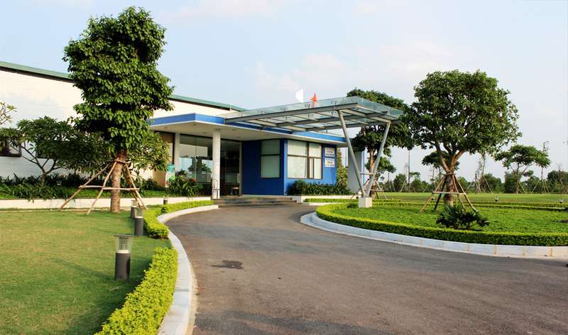 Sân tập golf Vân Canh tọa lạc tại khuôn viên của trường Đại học Vân Canh