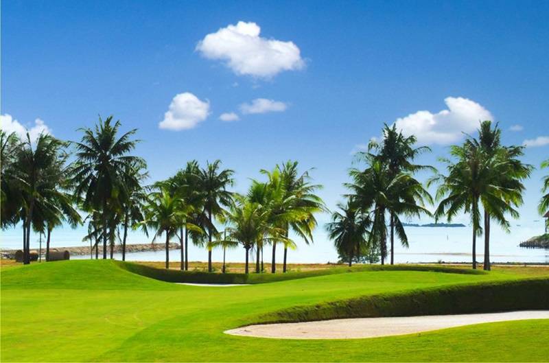 Diamond Bay Golf sở hữu thiết kế cực độc đáo