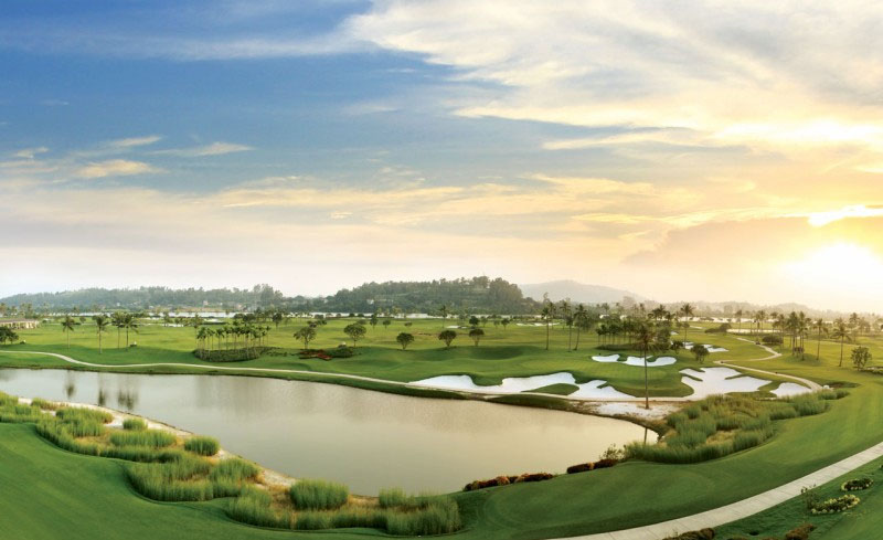 Sân golf Sông Giá với quy mô rộng lớn ở Hải Phòng