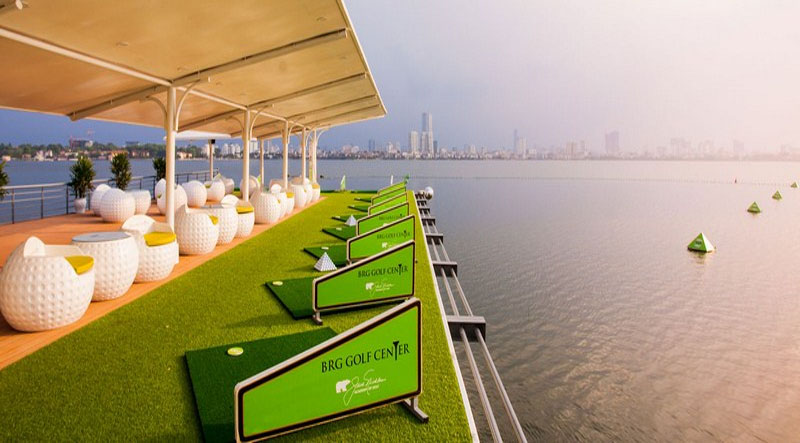 Sân tập golf khách sạn Thắng Lợi được đánh giá là có vị trí địa lý vô cùng hoàn hảo