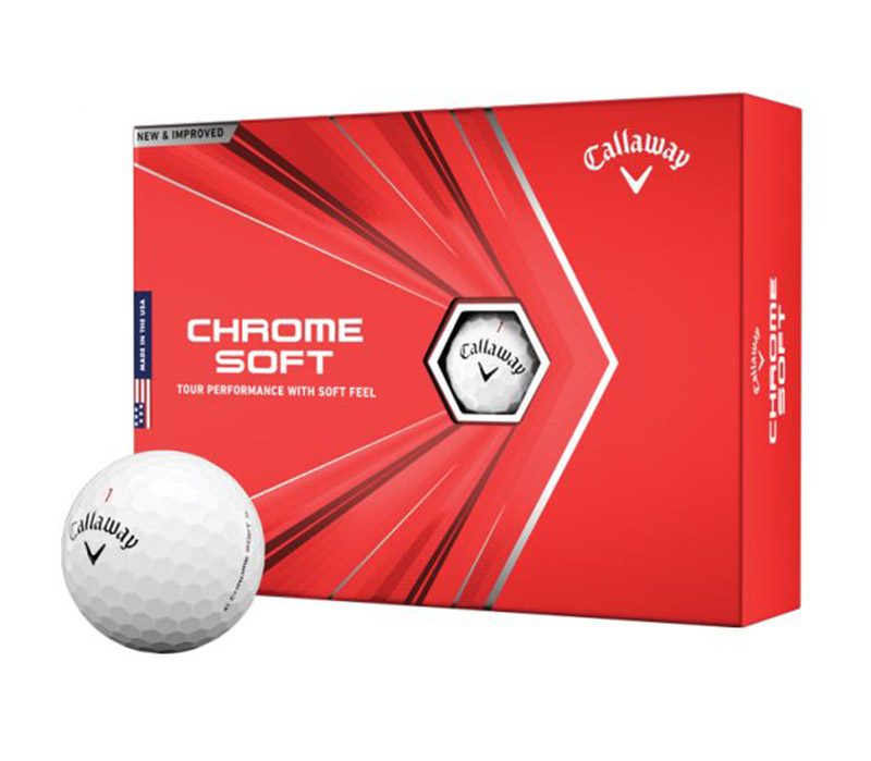 Bóng golf Callaway Chrome Soft