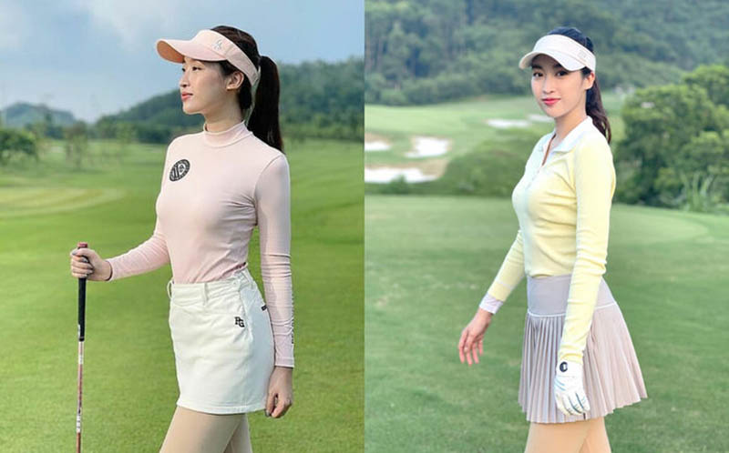 Nên ưu tiên lựa chọn những chiếc váy golf từ chất liệu có độ thấm hút tốt