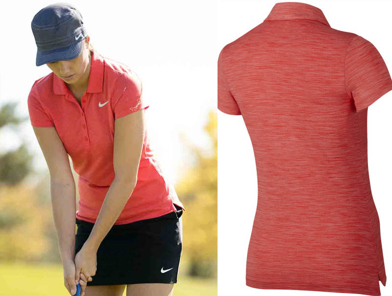 Áo golf Nike có màu sắc khá bắt mắt