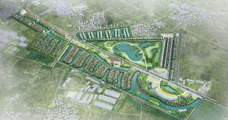 Vị trí dự án sân golf Vân Tảo ở Hà Nội