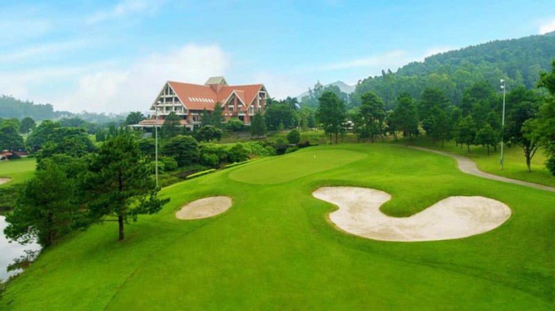 Sân golf Vĩnh phúc sở hữu các dịch vụ tiện ích đẳng cấp thu hút các golfer trong nước và quốc tế 