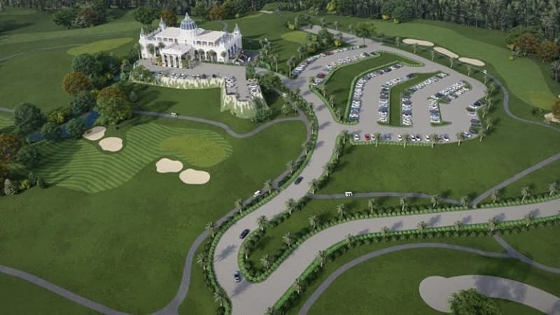 Hiện tại, sân golf đã chính thức đi vào hoạt động