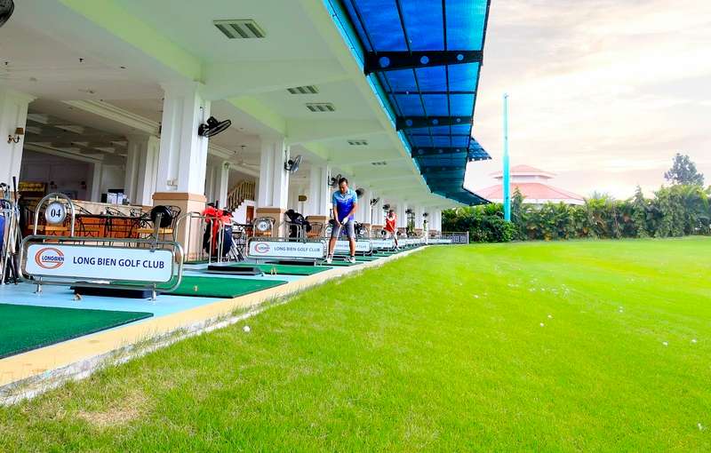 Sân tập golf Long Biên là điểm đến lý tưởng để chơi golf đêm