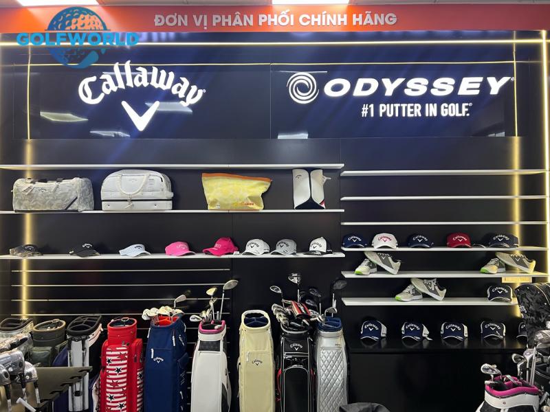 Thương hiệu Odyssey là một trong những nhà cung cấp độc quyền của GolfWorld