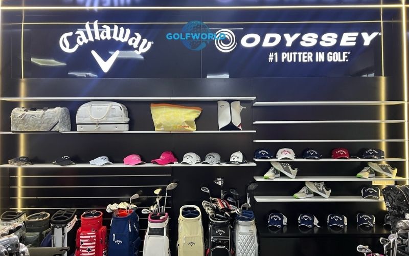 Gian hàng chính hãng  Odyssey tại GolfWorld 