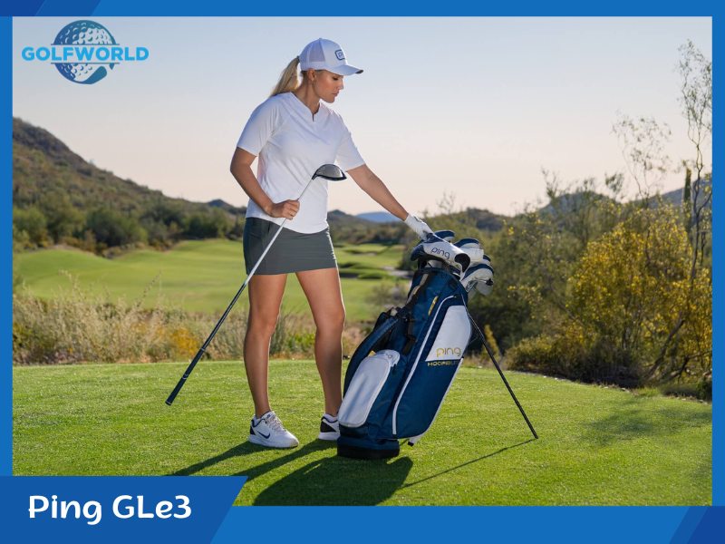 Bộ gậy fullset Ping Gle3 thích hợp với golfer nữ có tốc độ vung gậy chậm và cần cải thiện kỹ năng