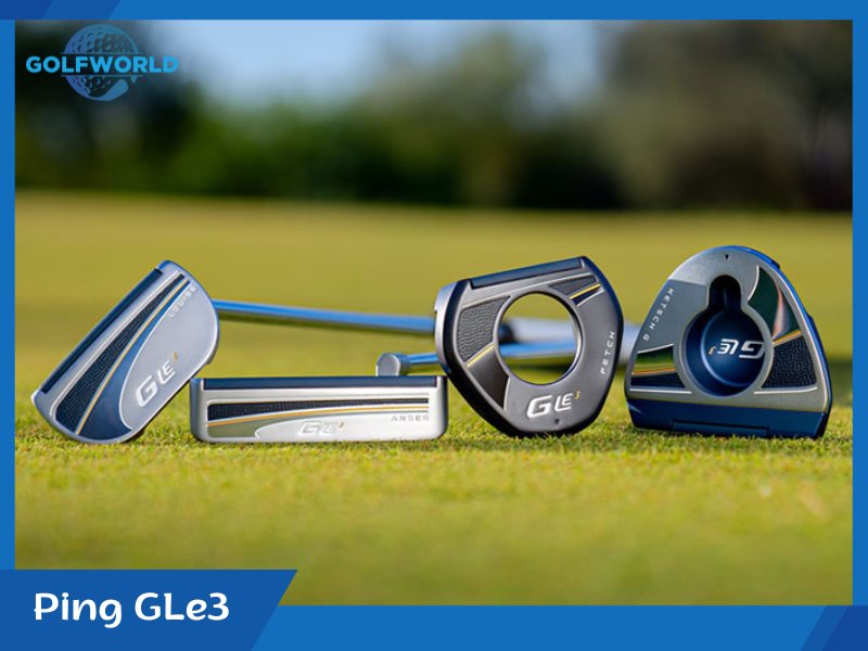 Gậy putter Gle 3 Ping cung cấp tùy chọn đa dạng cho golfer lựa chọn 