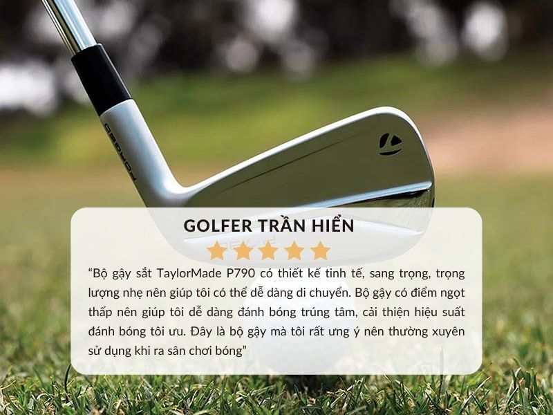 Một số đánh giá chi tiết về TaylorMade P790 từ golfer