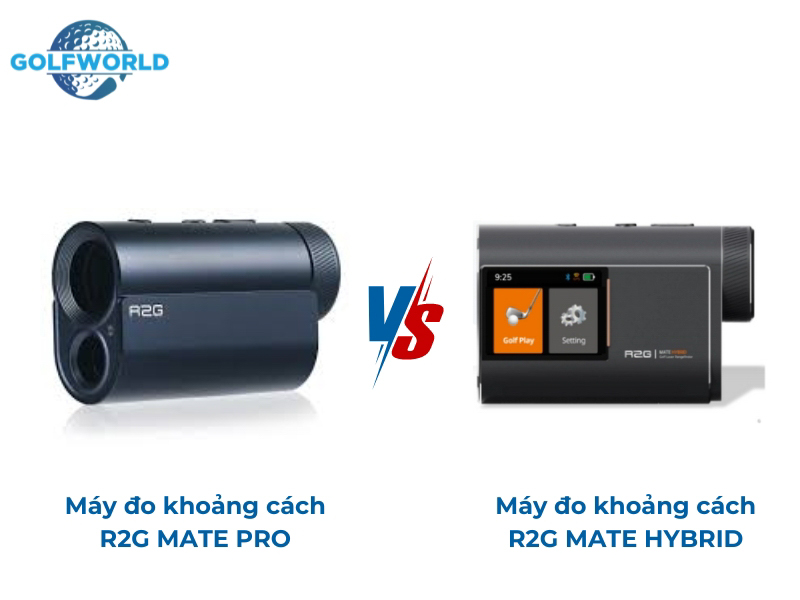 So sánh máy đo khoảng cách R2G MATE PRO và máy đo khoảng cách R2G MATE HYBRID