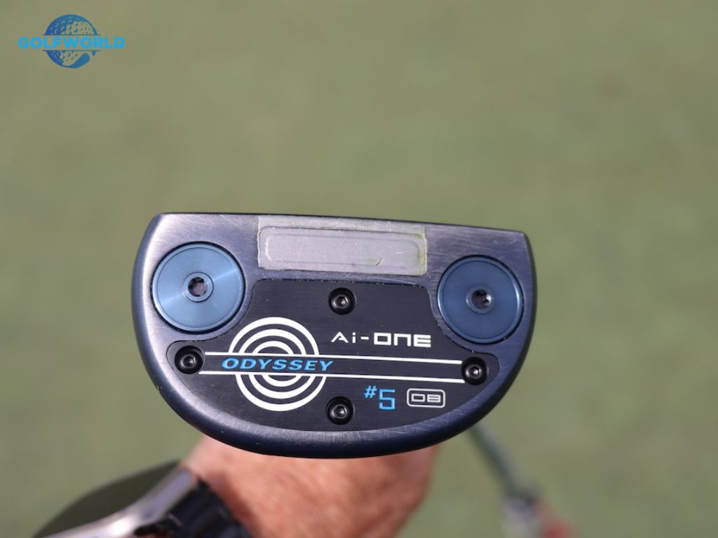 Gậy golf putter Callaway Paradym Ai-one của Michael Johnson