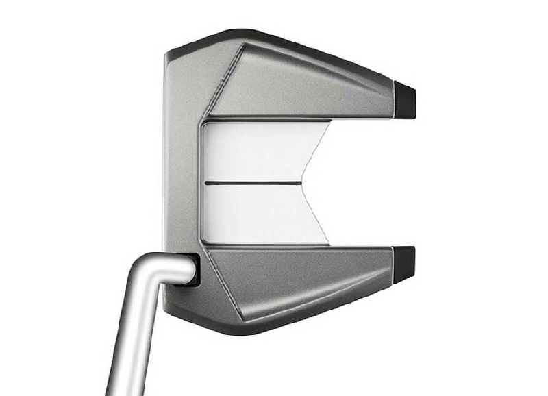 Putter TaylorMade SIM2 Spider có đường T-sightline tương phản giúp golfer căn chỉnh chính xác