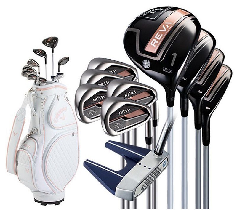 Callaway tối ưu thiết kế cảu bộ golf Reva phù hợp với golfer nữ nhất